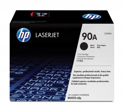 Tóner HP 90A - CE390A, Negro