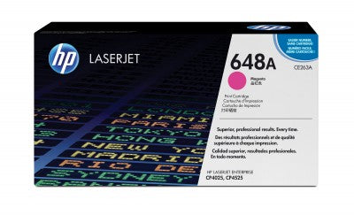 Toner HP 648A - CE263A, Magenta