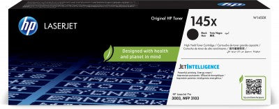 Tóner HP 145X - W1450X, Negro - Alto rendimiento
