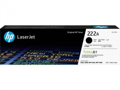 HP TONER 222A W2220A NEGRO