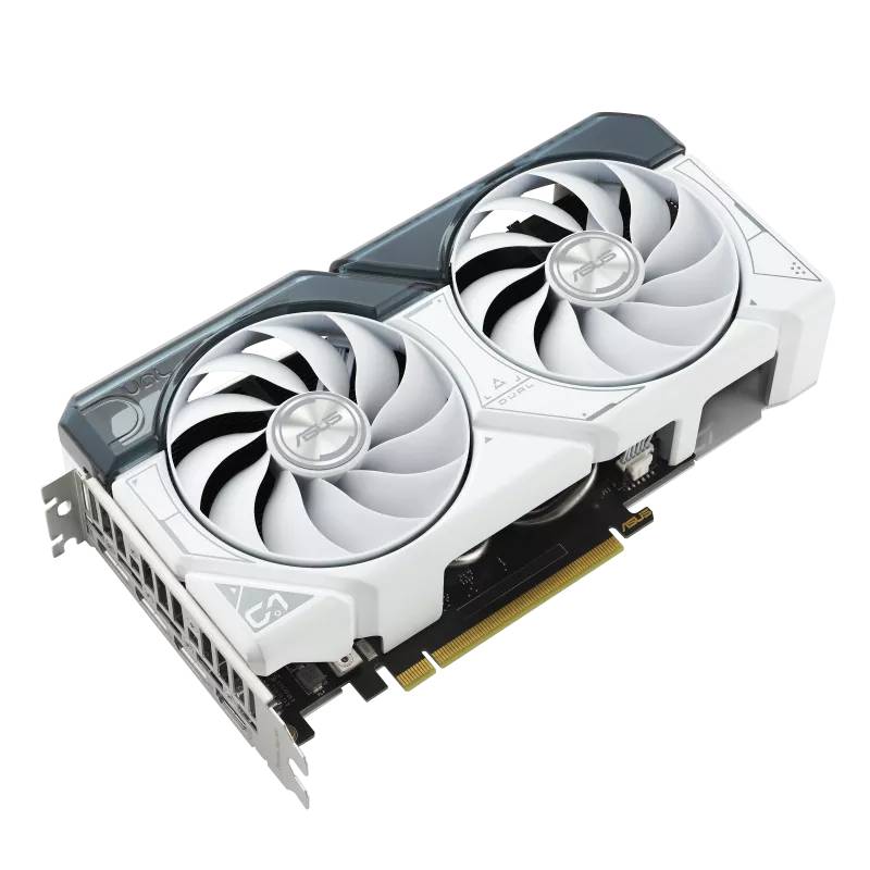Tarjetas de Video ASUS DUAL-RTX4060-O8G-EVO-WHITE