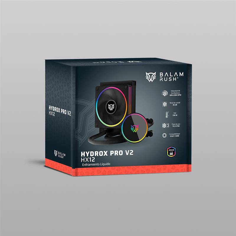 Enfriamiento y Ventilación Balam Rush HX12