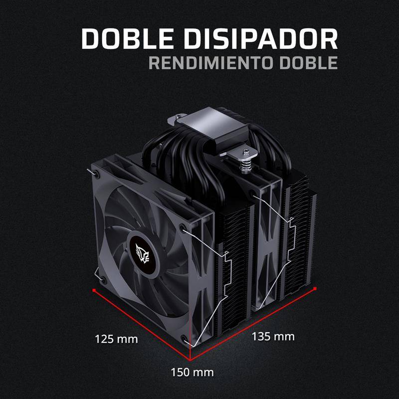 Enfriamiento y Ventilación Balam Rush HEX90