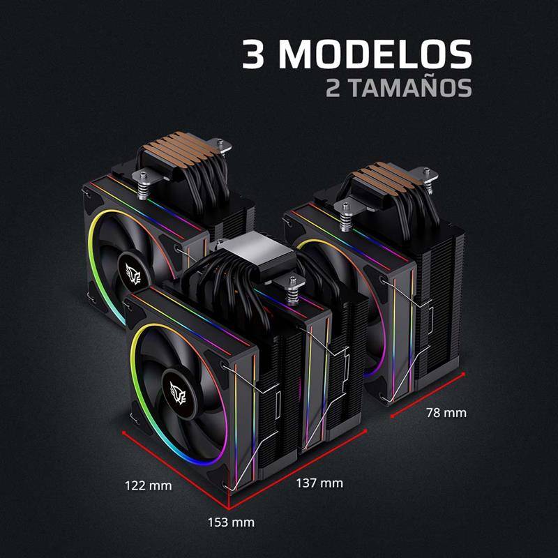Enfriamiento y Ventilación Balam Rush HEX70