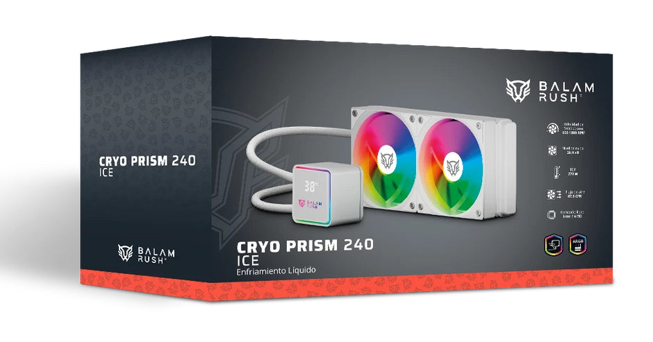 Enfriamiento y Ventilación Balam Rush CRYO PRISM 240 ICE