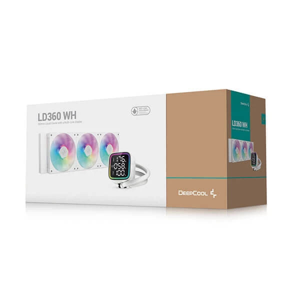 enfriamiento liquido DeepCool LD360 WH