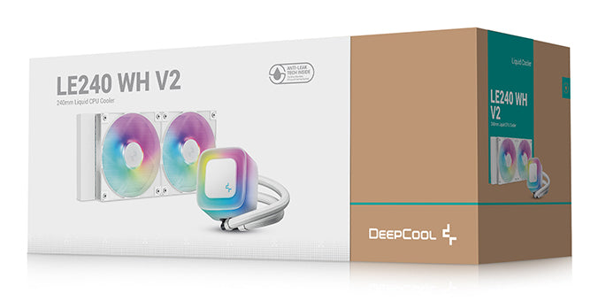 Enfriamiento liquido DeepCool LE240 WH V2