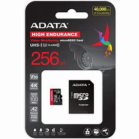 Memorias Flash ADATA HIGH ENDURANCE de 256GB
