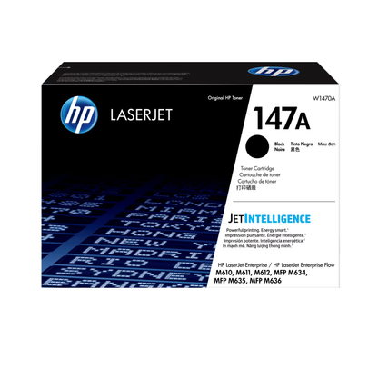 Tóner HP 147A - W1470A, Negro