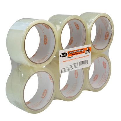 Cinta TUK 182-T Transparente 48X100 C/6