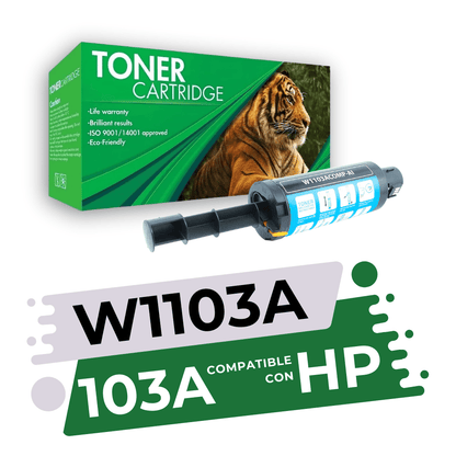 Tóner 103A (W1103A) Compatible con HP