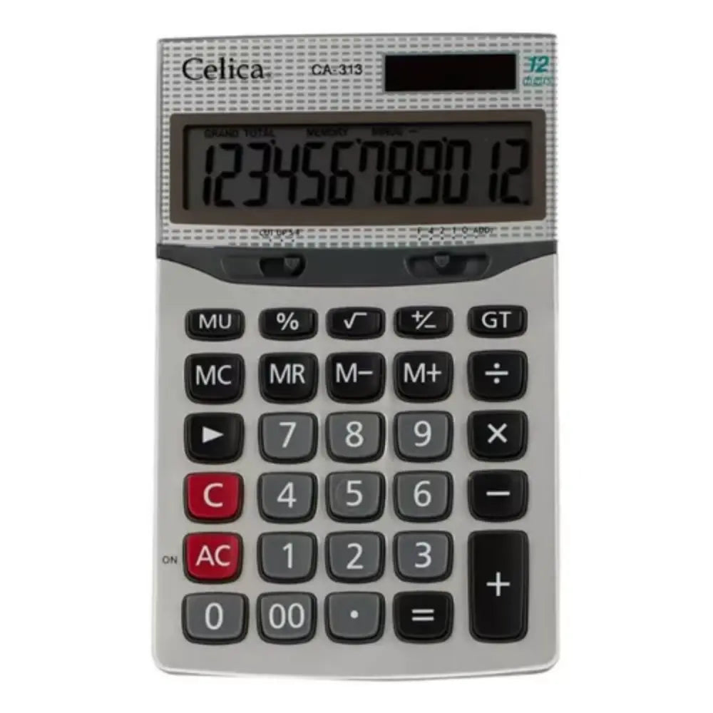 Calculadora Celica Semi Escritorio 12 Digitos