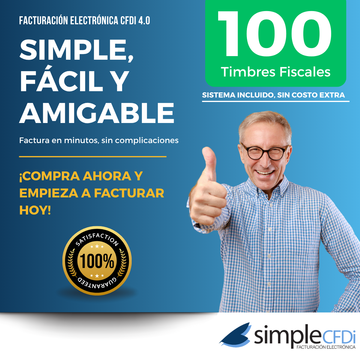 Facturación Electrónica con 100 Timbres Fiscales