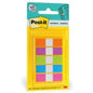 Banderitas 3M Post-it 683-5CB Autoadheribles Neón 12mmx43mm 5 Blocks C/20 Banderitas