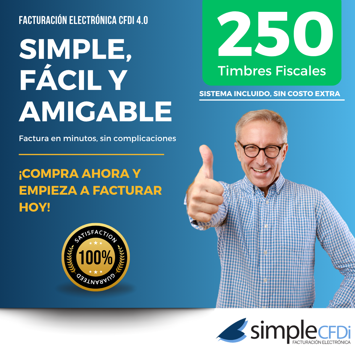 Facturación Electrónica con 250 Timbres Fiscales