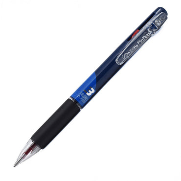 Bolígrafo Azor Pin Point Retractil 3 en 1 Negro Azul y Rojo Punto Fino 0.7mm Caja C/6