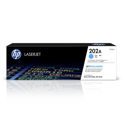 Tóner HP 202A - CF501A, Cian