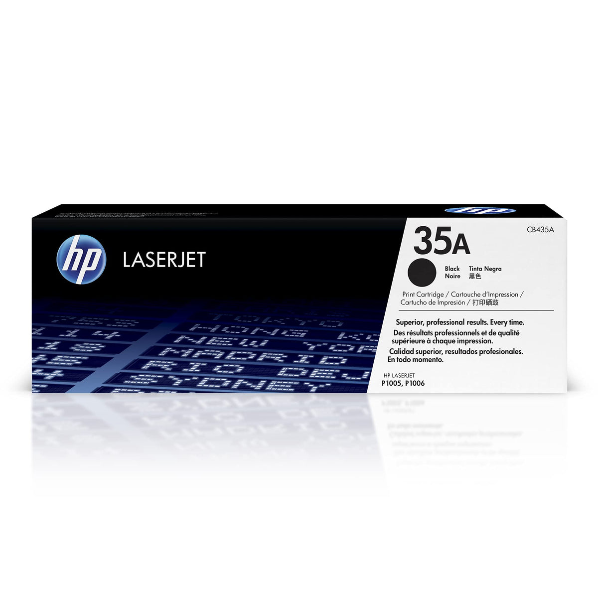 Tóner HP 35A - CB435A, Negro