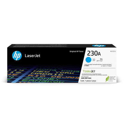 Tóner HP 230A - W2301A, Cian