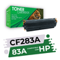 Tóner 83A (CF283A) Compatible con HP