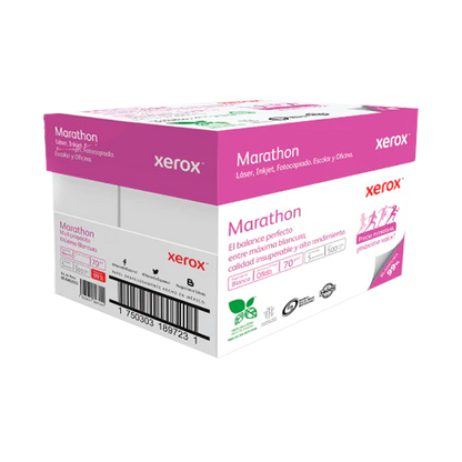 Papel Cortado Xerox Bond Marathon Oficio 70Grs 99% Blancura C/5000 Hojas