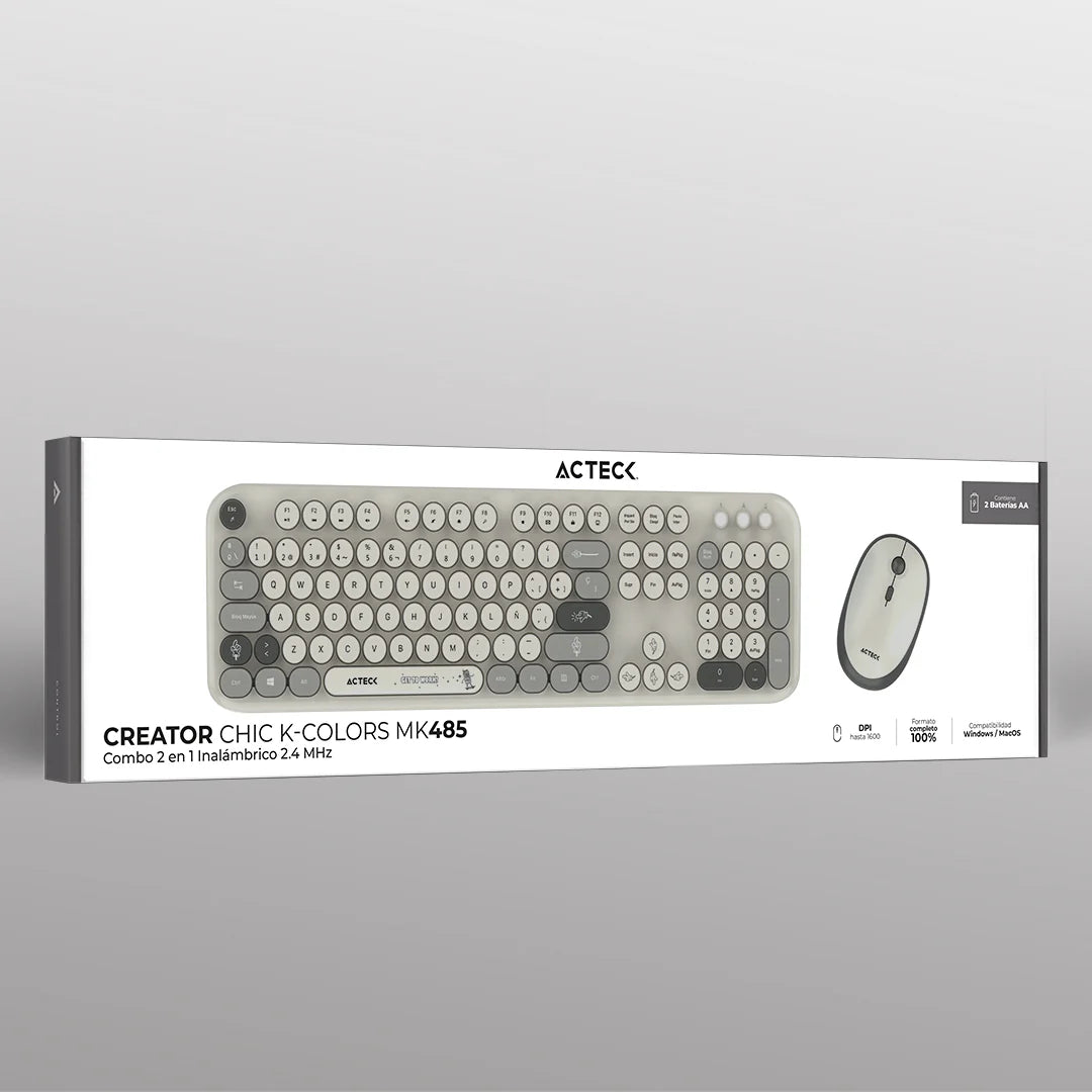 Kits para Teclado Y Mouse ACTECK MK485