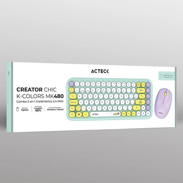 Kits para Teclado Y Mouse ACTECK MK480