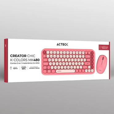 Kits para Teclado Y Mouse ACTECK MK480