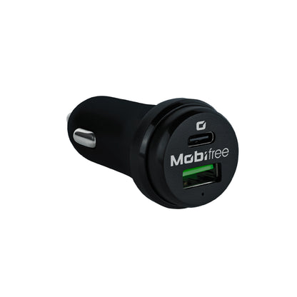 Cargador Mobifree Cargador de Coche USB y Tipo C