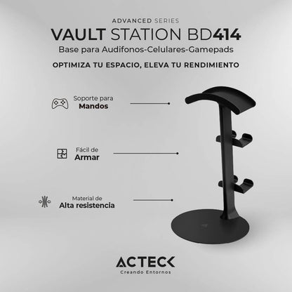 Soporte para auriculares ACTECK BD414