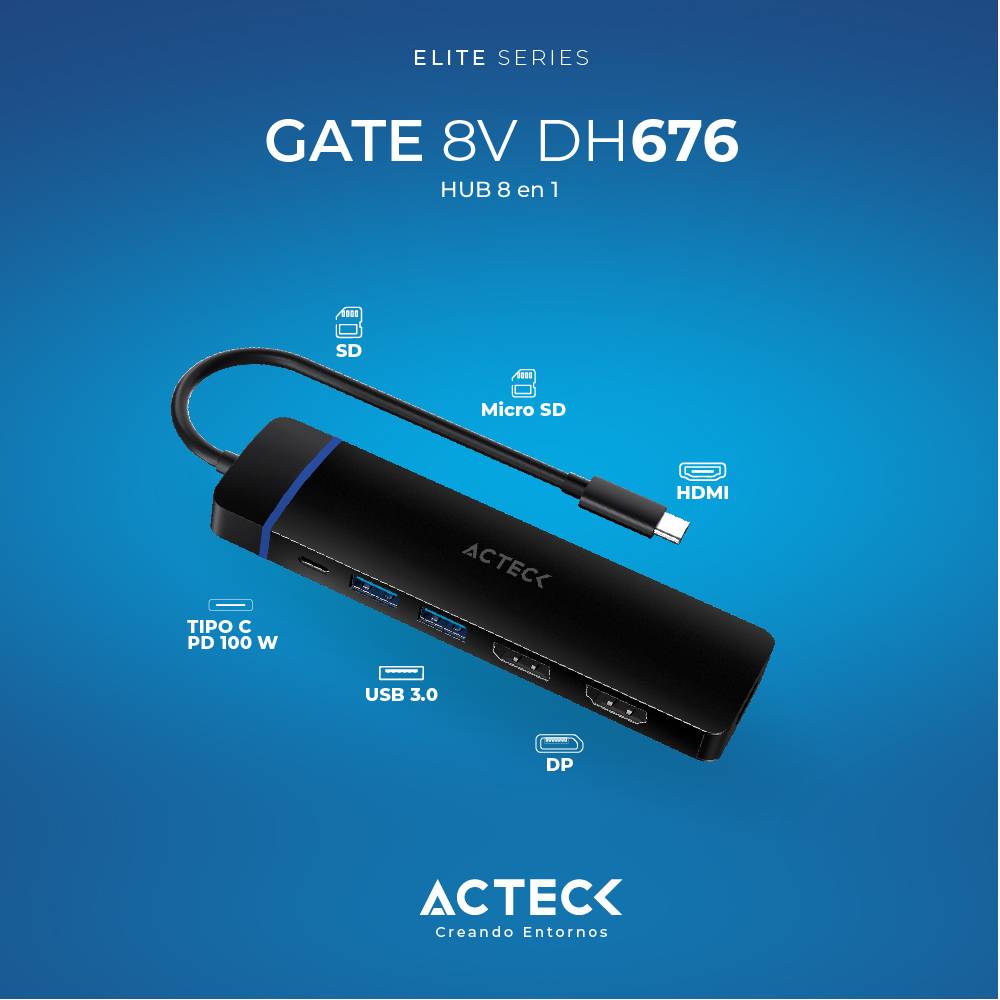 HUB USB ACTECK DH676