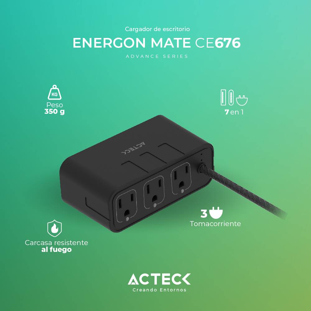 Cargador ACTECK CE4676