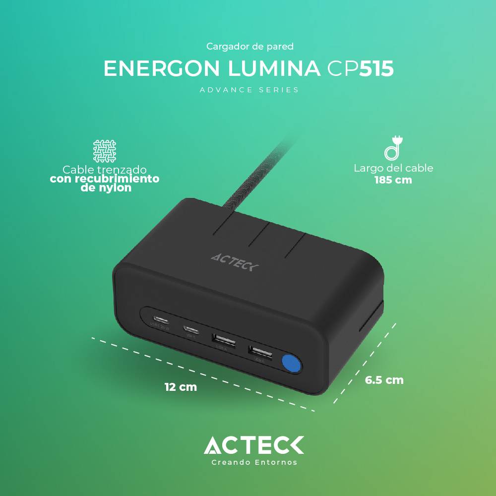 Cargador ACTECK CE4676