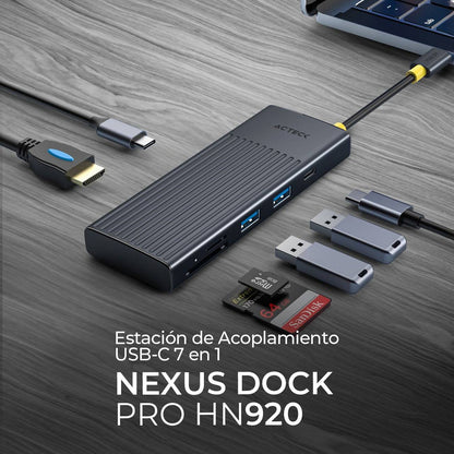 Concentradores Hub ACTECK Nexus Dock PRO HN920