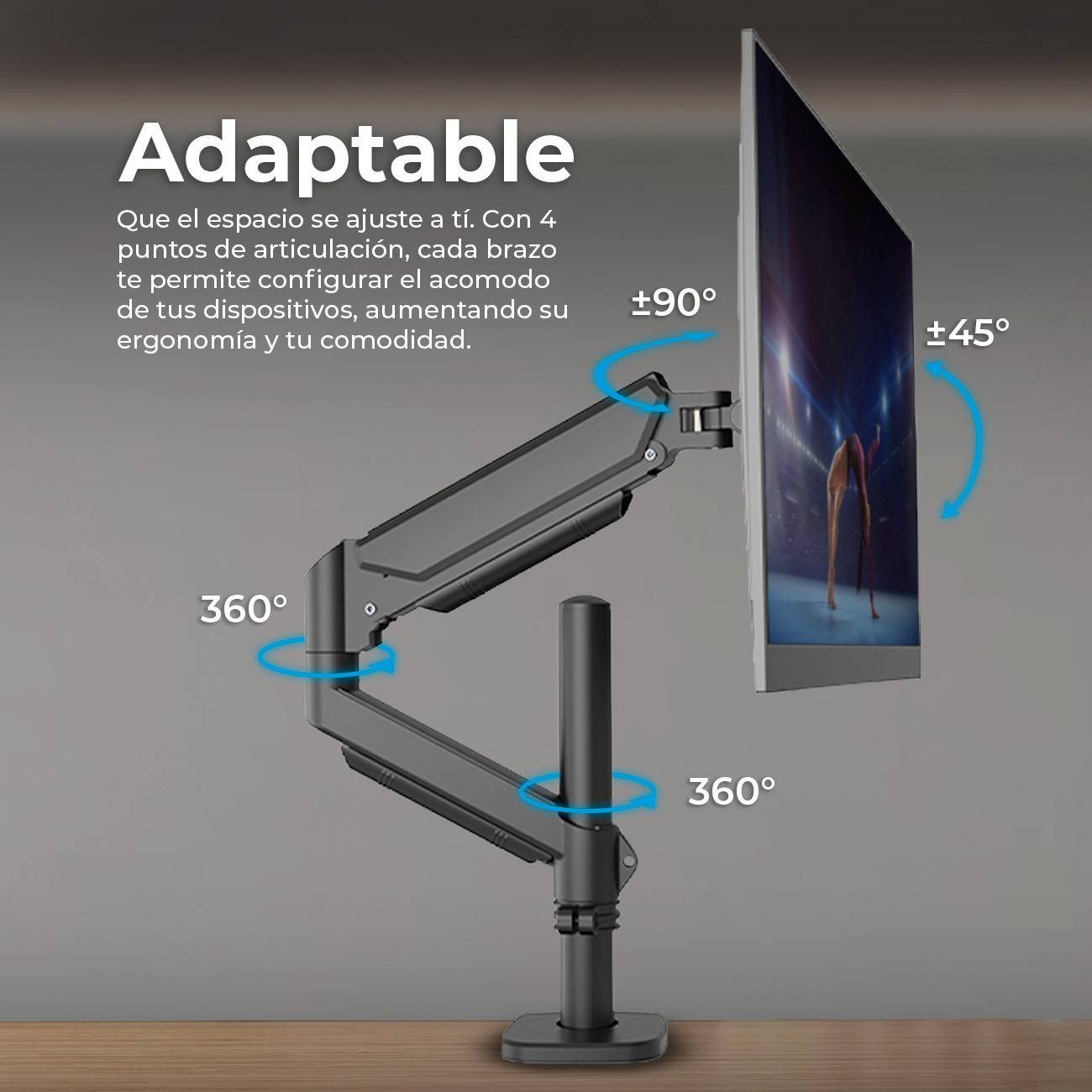 Soportes para Monitores ACTECK ENFORCE MOTION SM718