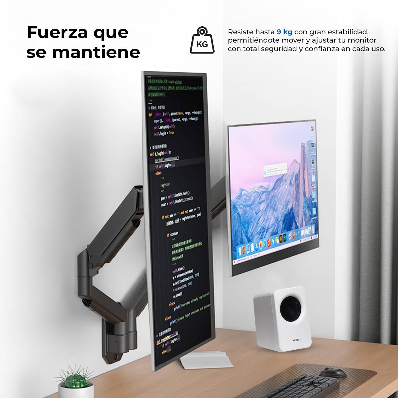 Soportes para Monitores ACTECK ENFORCE MOTION SM725