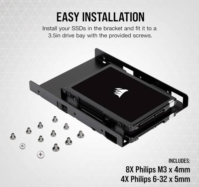 Accesorios para Racks CORSAIR CSSD-BRKT2