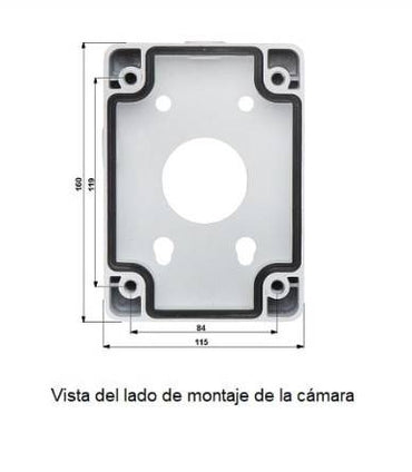Caja de Conexiones Dahua Technology DH-PFA120