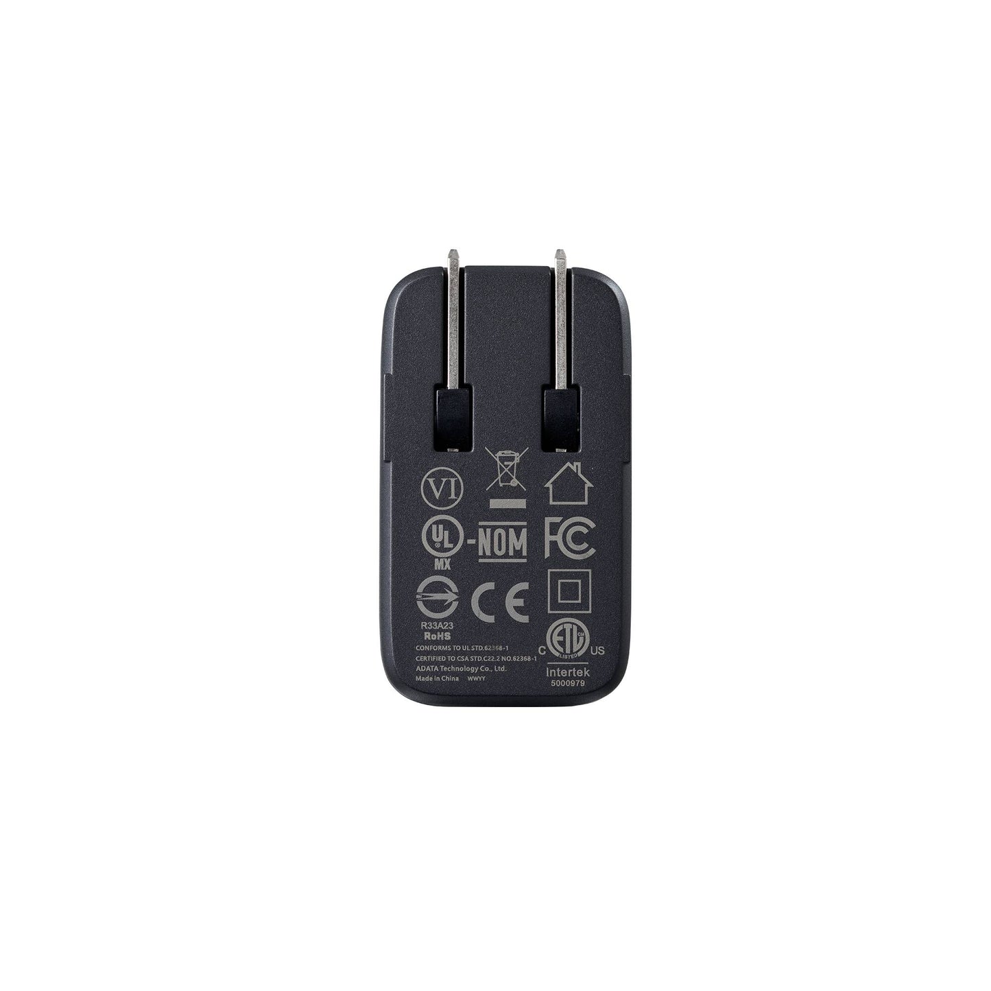 Cargador de pared ADATA CHARGERU-0653-QCPDBK