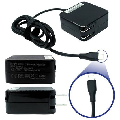 Adaptador de Corriente GENERICO USBC-45W