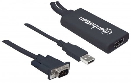 Convertidor VGA+Audio a HDMI MANHATTAN 152426