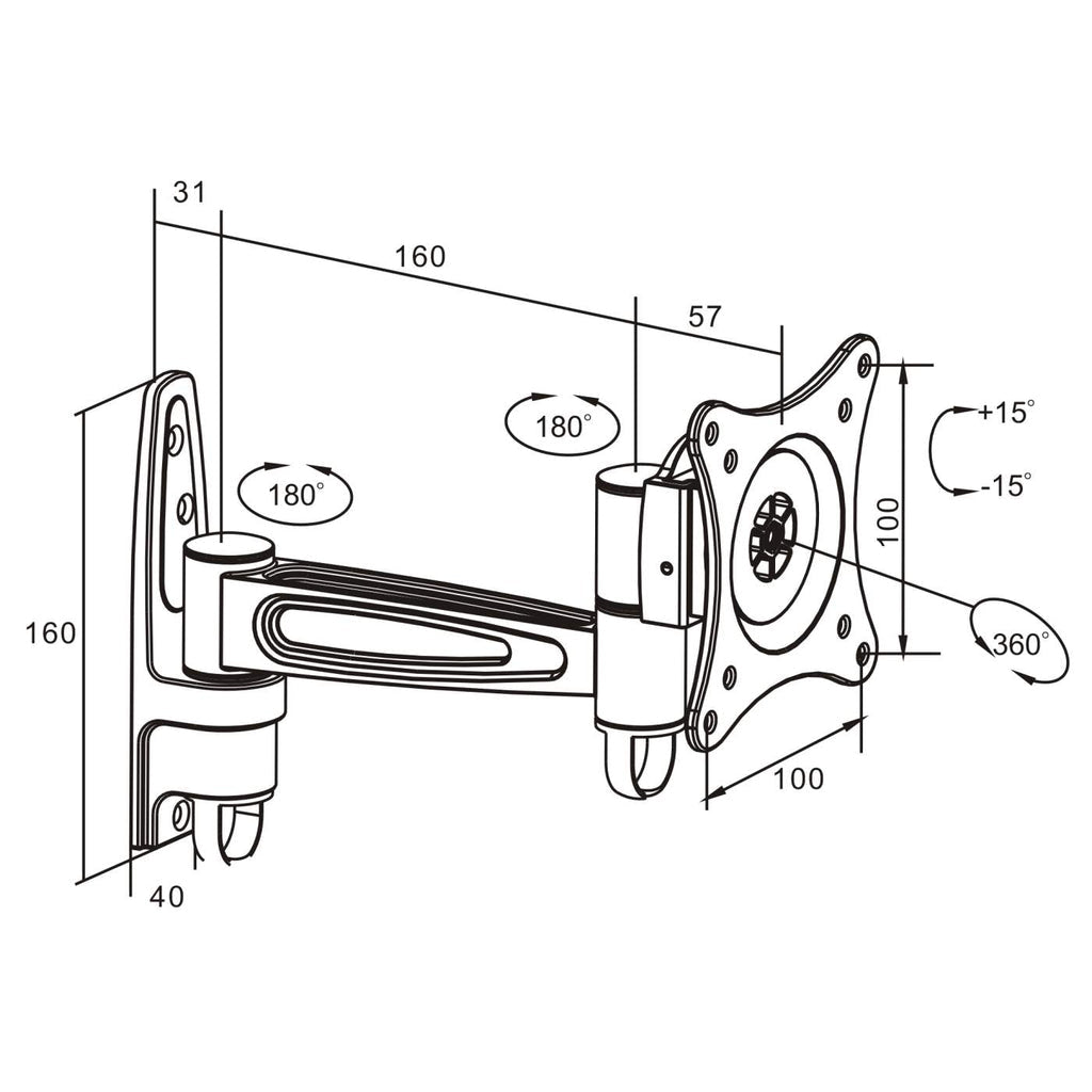 Soporte para Monitor MANHATTAN 423670