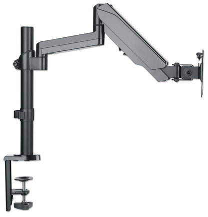 Soporte universal de pared para monitor MANHATTAN con pistón a gas,Soporta un monitor de 17