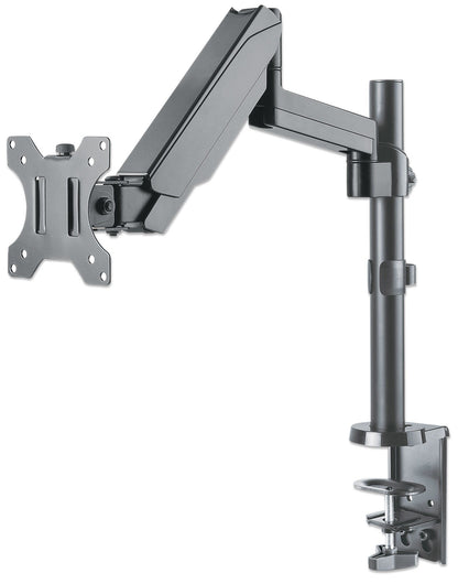 Soporte universal de pared para monitor MANHATTAN con pistón a gasSoporta un monitor de 17
