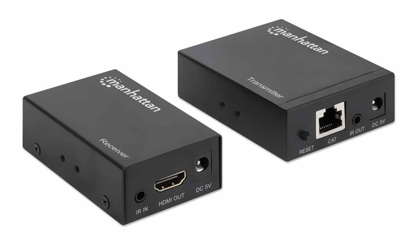 Kit extensor de HDMI sobre Ethernet MANHATTAN 207584