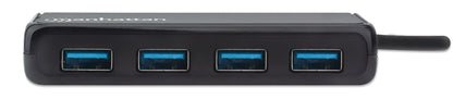 Conector Múltiple de 4 Puertos para USB MANHATTAN 164924
