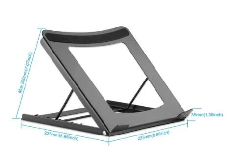 Soporte Ajustable para Laptops y Tabletas MANHATTAN 462129