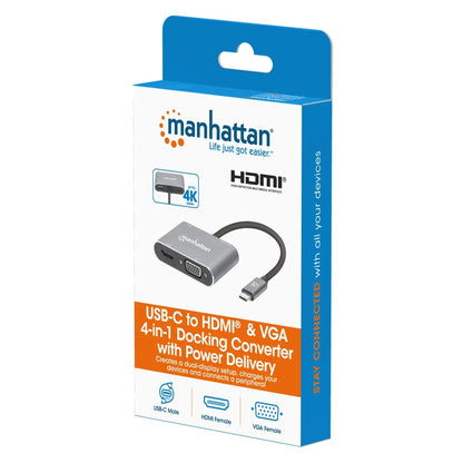 Docking USB-C MANHATTAN 130691