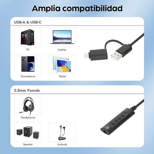 Convertidor USB MANHATTAN 153560