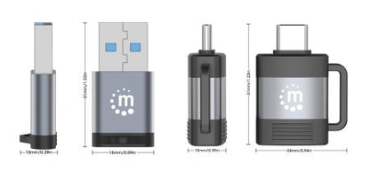 Adaptador USB MANHATTAN 356329